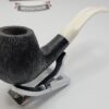 BriarWorks Classic C91 Black Rusticated Estate Briar Tobacco Pipe, USA [SOLD OUT] - Image 5