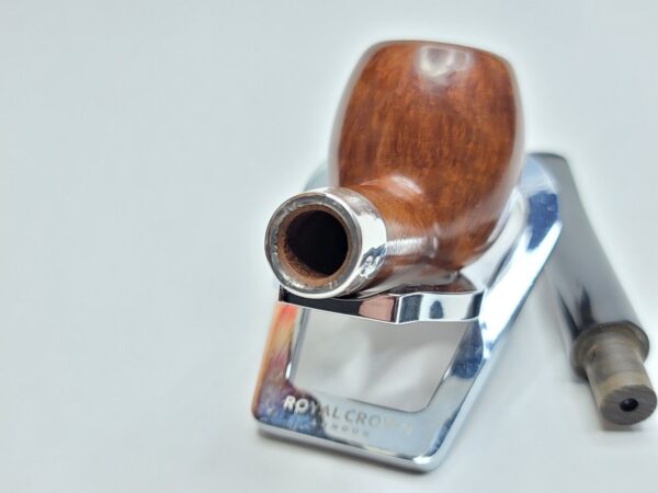 Dr Plumb Flat Grip 347 Straight Apple Estate Briar Tobacco Pipe, London [SOLD OUT] - Image 10