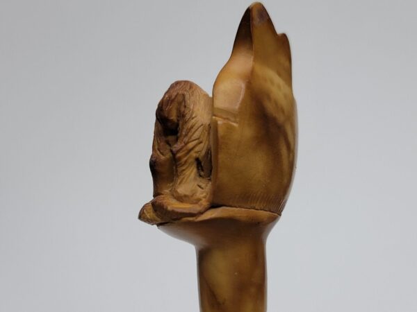 Hand Carved Block Meerschaum Tobacco Smoking Pipe Tamper, Of Bear [SOLD OUT] - Image 6