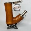 Large, Beautifully Colored Antique 1800s Block Meerschaum Tobacco Pipe Bowl [SOLD OUT] - Image 11