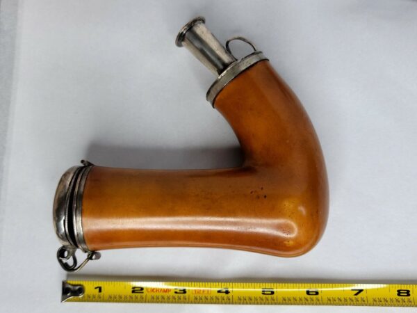 Large, Beautifully Colored Antique 1800s Block Meerschaum Tobacco Pipe Bowl [SOLD OUT] - Image 12