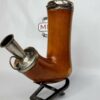 Large, Beautifully Colored Antique 1800s Block Meerschaum Tobacco Pipe Bowl [SOLD OUT] - Image 5
