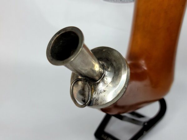 Large, Beautifully Colored Antique 1800s Block Meerschaum Tobacco Pipe Bowl [SOLD OUT] - Image 6