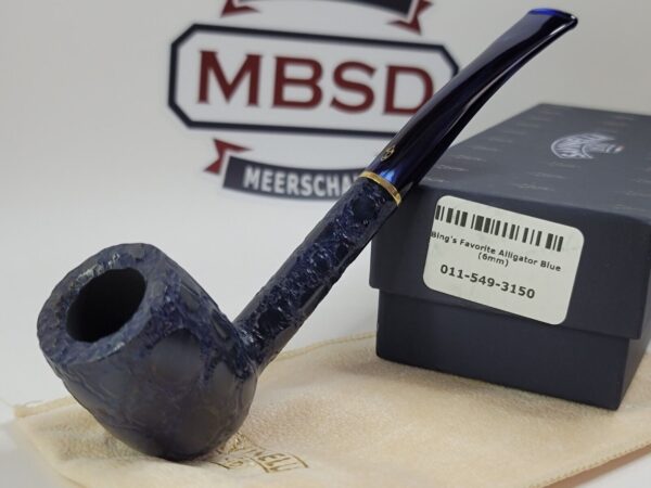 Limited Edition Savinelli Bing's Favorite Alligator Briar Tobacco Pipe, 6mm [SOLD OUT] - Image 4