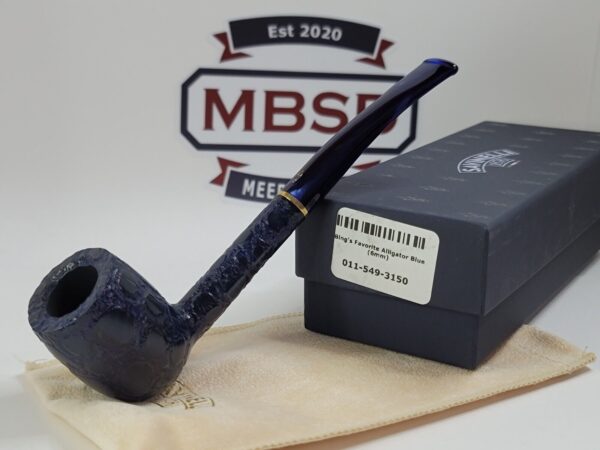 Limited Edition Savinelli Bing's Favorite Alligator Briar Tobacco Pipe, 6mm [SOLD OUT]