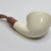 MBSD Meerschaum Bent Rhodesian Block Meerschaum Tobacco Pipe, 9mm Filter, Case [SOLD OUT] - Image 12