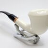 MBSD Meerschaum Deluxe Bent Calabash Block Meerschaum Tobacco Pipe, 9mm Filter [SOLD OUT] - Image 11