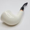 MBSD Meerschaum Deluxe Bent Calabash Block Meerschaum Tobacco Pipe, 9mm Filter [SOLD OUT] - Image 14