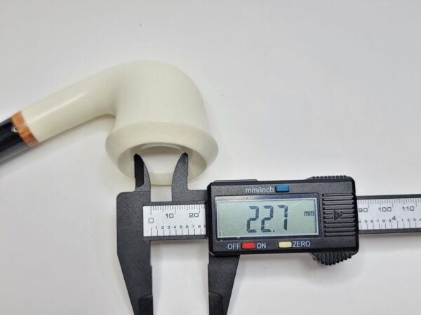 MBSD Meerschaum Deluxe Bent Calabash Block Meerschaum Tobacco Pipe, 9mm Filter [SOLD OUT] - Image 18