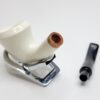 MBSD Meerschaum Deluxe Bent Calabash Block Meerschaum Tobacco Pipe, 9mm Filter [SOLD OUT] - Image 19