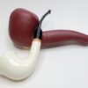MBSD Meerschaum Deluxe Bent Calabash Block Meerschaum Tobacco Pipe, 9mm Filter [SOLD OUT] - Image 6