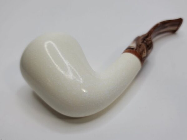MBSD Meerschaum Deluxe Calabash Block Meerschaum Tobacco Pipe, 9mm [SOLD OUT] - Image 14