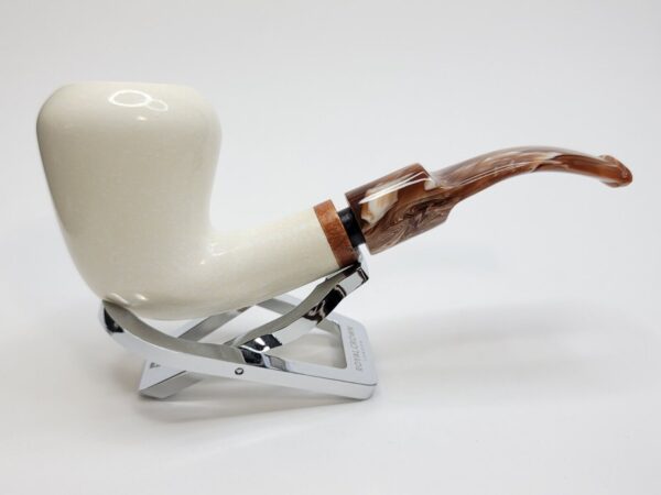 MBSD Meerschaum Deluxe Calabash Block Meerschaum Tobacco Pipe, 9mm [SOLD OUT] - Image 16