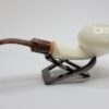 MBSD Meerschaum Deluxe Squat Tomato Block Meerschaum Tobacco Pipe, 9mm Filter [SOLD OUT] - Image 13