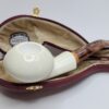 MBSD Meerschaum Deluxe Squat Tomato Block Meerschaum Tobacco Pipe, 9mm Filter [SOLD OUT] - Image 4