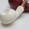 MBSD Meerschaum Deluxe Squat Tomato Block Meerschaum Tobacco Pipe, 9mm Filter [SOLD OUT] - Image 10