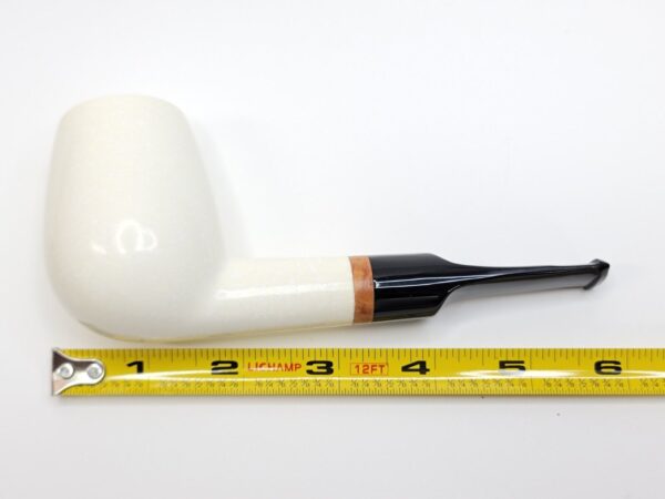 MBSD Meerschaum Lovat Block Meerschaum Tobacco Pipe, High Grade, 9mm Filter [SOLD OUT] - Image 16