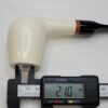 MBSD Meerschaum Lovat Block Meerschaum Tobacco Pipe, High Grade, 9mm Filter [SOLD OUT] - Image 17