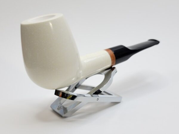 MBSD Meerschaum Lovat Block Meerschaum Tobacco Pipe, High Grade, 9mm Filter [SOLD OUT] - Image 7