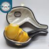 MBSD Meerschaum Masters Sadik Yanik Freehand Block Meerschaum Tobacco Pipe, 9mm [SOLD OUT]