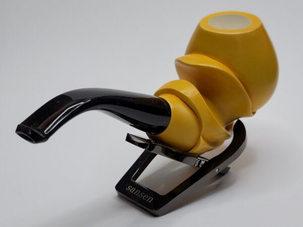 MBSD Meerschaum Masters Sadik Yanik Freehand Block Meerschaum Tobacco Pipe, 9mm [SOLD OUT] - Image 14