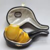 MBSD Meerschaum Masters Sadik Yanik Freehand Block Meerschaum Tobacco Pipe, 9mm [SOLD OUT] - Image 4