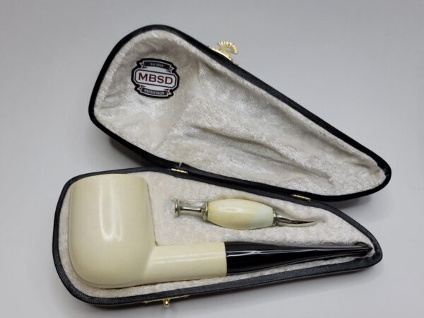 MBSD Meerschaum Masters Sadik Yanik Pot Block Meerschaum Tobacco Pipe, 9mm,... [SOLD OUT] - Image 5
