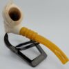 Medium Sized, Vintage Hand Carved Meerschaum Pipe Of Bearded Man, Lightly Smoked [SOLD OUT] - Image 6