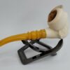 Medium Sized, Vintage Hand Carved Meerschaum Pipe Of Bearded Man, Lightly Smoked [SOLD OUT] - Image 9