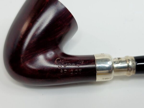 Peterson Walnut Spigot 127 Fishtail Bent Dublin Briar Tobacco Pipe, New In Box [SOLD OUT] - Image 10