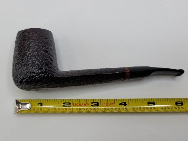 Rossi by Savinelli Sitting 8824 Rusticated Brandy Sitter Briar Tobacco Pipe, 6mm [SOLD OUT] - Image 14