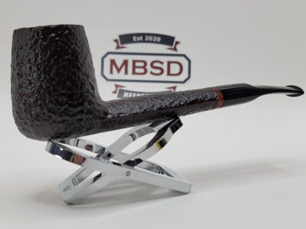 Rossi by Savinelli Sitting 8824 Rusticated Brandy Sitter Briar Tobacco Pipe, 6mm [SOLD OUT] - Image 7