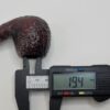 Savinelli Bianca Rusticated 616 Bent Billiard Briar Tobacco Smoking Pipe, 6mm [SOLD OUT] - Image 12