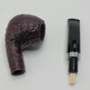 Savinelli Bianca Rusticated 616 Bent Billiard Briar Tobacco Smoking Pipe, 6mm [SOLD OUT] - Image 14