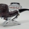 Savinelli Bianca Rusticated 616 Bent Billiard Briar Tobacco Smoking Pipe, 6mm [SOLD OUT] - Image 4