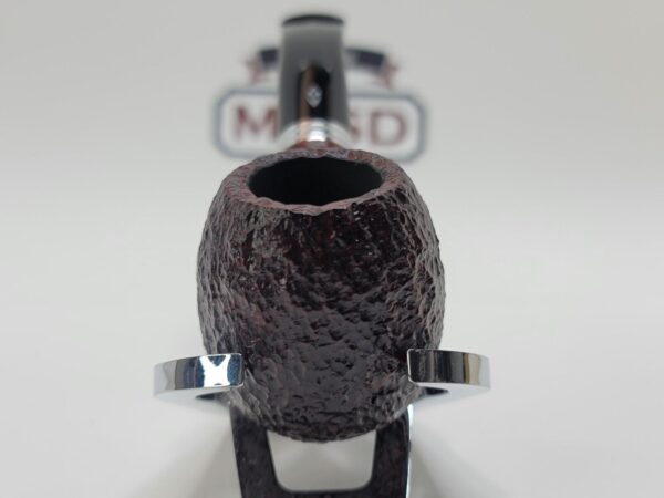 Savinelli Bianca Rusticated 616 Bent Billiard Briar Tobacco Smoking Pipe, 6mm [SOLD OUT] - Image 6