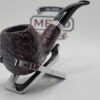 Savinelli Bianca Rusticated 616 Bent Billiard Briar Tobacco Smoking Pipe, 6mm [SOLD OUT] - Image 10