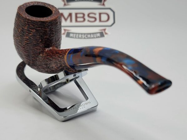 Savinelli Fantasia 606 KS Rusticated Bent Billiard Briar Smoking Pipe, 6mm [SOLD OUT] - Image 12