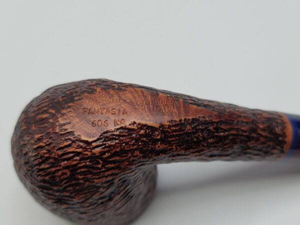 Savinelli Fantasia 606 KS Rusticated Bent Billiard Briar Smoking Pipe, 6mm [SOLD OUT] - Image 13