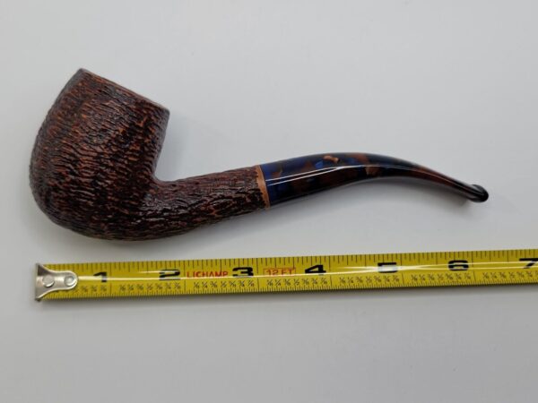 Savinelli Fantasia 606 KS Rusticated Bent Billiard Briar Smoking Pipe, 6mm [SOLD OUT] - Image 14