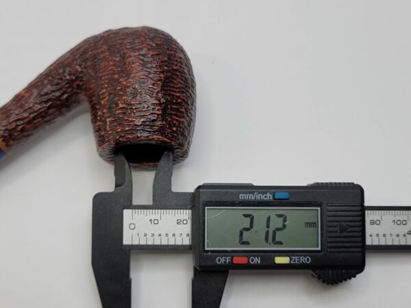 Savinelli Fantasia 606 KS Rusticated Bent Billiard Briar Smoking Pipe, 6mm [SOLD OUT] - Image 15
