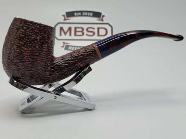 Savinelli Fantasia 606 KS Rusticated Bent Billiard Briar Smoking Pipe, 6mm [SOLD OUT] - Image 5
