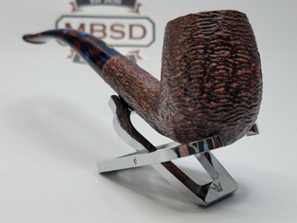 Savinelli Fantasia 606 KS Rusticated Bent Billiard Briar Smoking Pipe, 6mm [SOLD OUT] - Image 7
