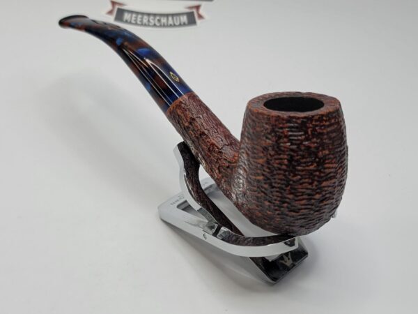Savinelli Fantasia 606 KS Rusticated Bent Billiard Briar Smoking Pipe, 6mm [SOLD OUT] - Image 8