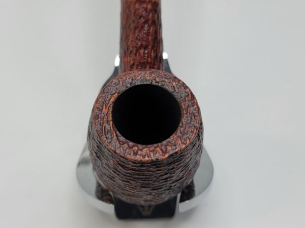 Savinelli Fantasia 606 KS Rusticated Bent Billiard Briar Smoking Pipe, 6mm [SOLD OUT] - Image 9
