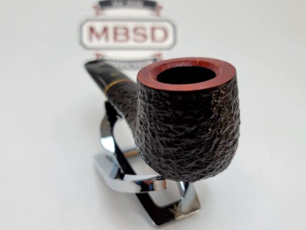 Savinelli Lolita 02 Brown Rusticated Bent Pot Briar Tobacco Pipe 6mm, New In Box [SOLD OUT] - Image 5