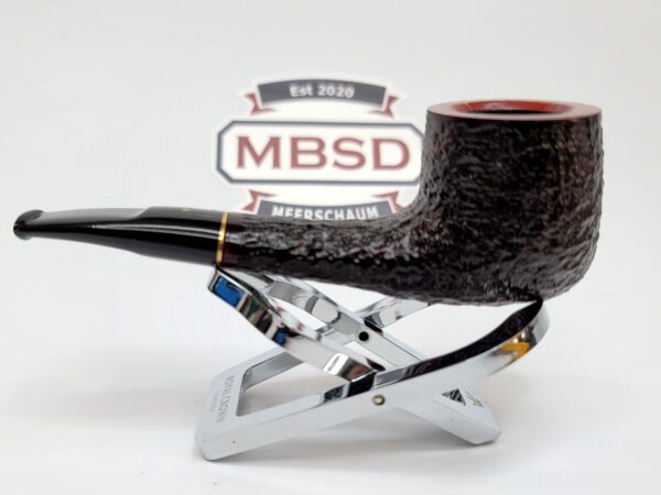 Savinelli Lolita 02 Brown Rusticated Bent Pot Briar Tobacco Pipe 6mm, New In Box [SOLD OUT] - Image 6