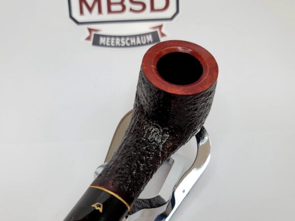 Savinelli Lolita 02 Brown Rusticated Bent Pot Briar Tobacco Pipe 6mm, New In Box [SOLD OUT] - Image 8