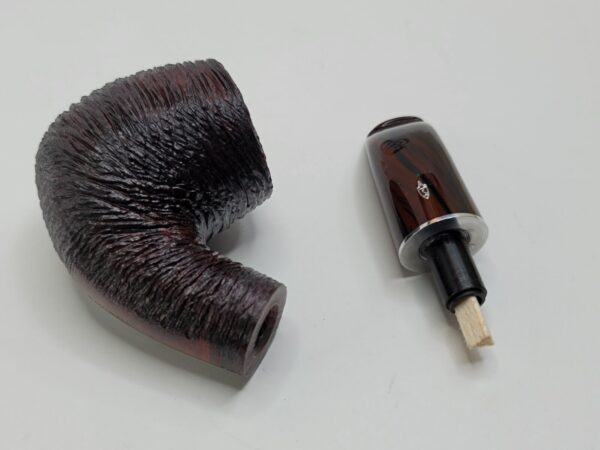 Savinelli Mega 616 Brownblast  Briar Tobacco Smoking Pipe, 6mm Filter [SOLD OUT] - Image 16