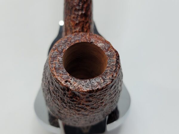Savinelli Miele Rusticated 670 KS Bent Billiard Briar Tobacco Smoking Pipe, 6mm [SOLD OUT] - Image 13